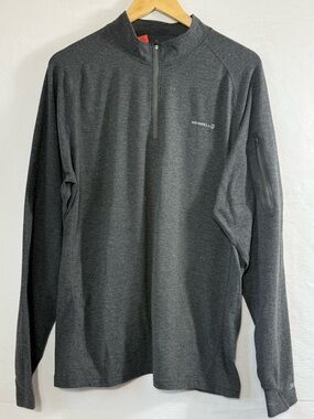 Merrell Men's 1/4 Zip Mock Neck Moisture Wicking Performance Pullover